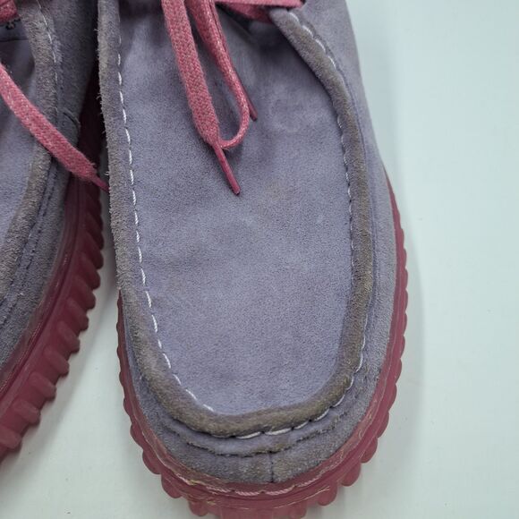 Clarks x Pokemon Torhill Boots Purple Mewtwo Suede Mens Size 9.5 Limited Shoes main image 12